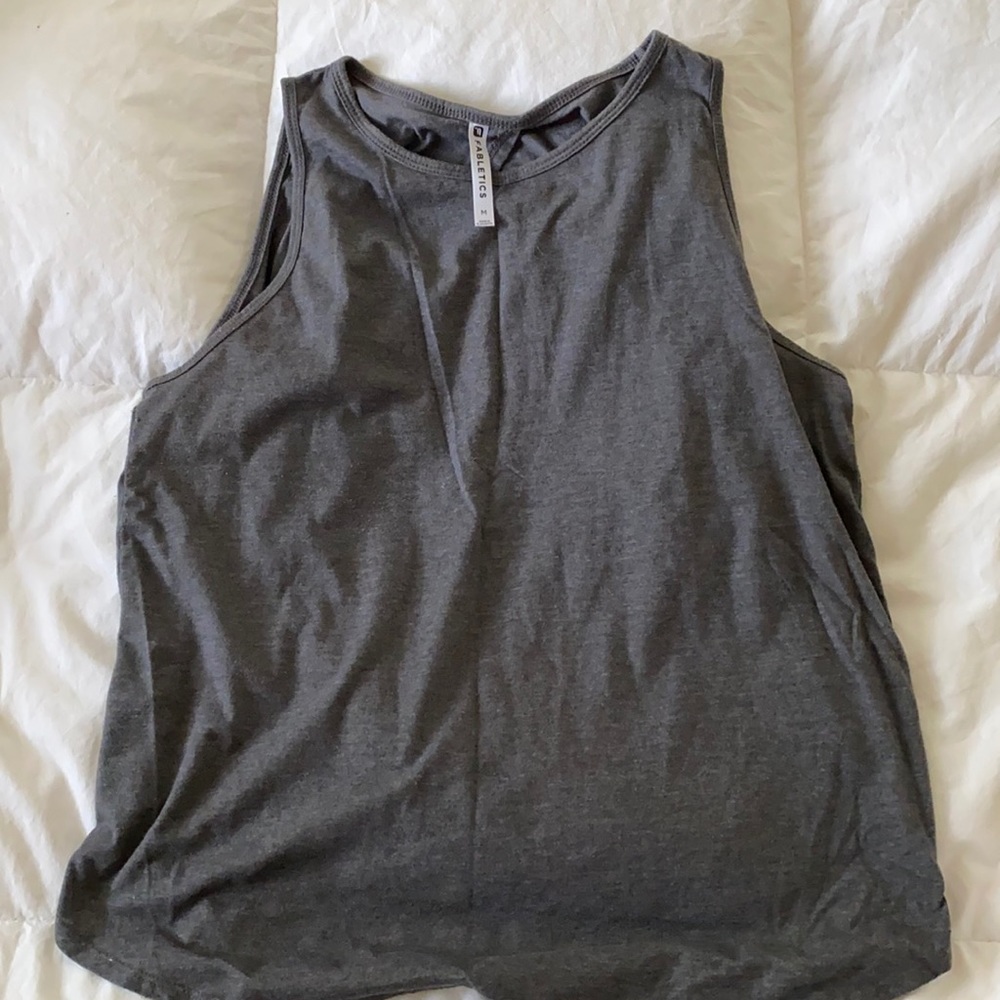 Open back tank